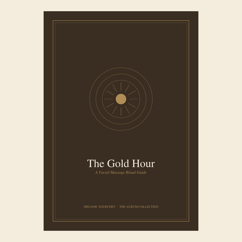 Organic Sourcery – The Gold Hour – Facial Massage Ritual Guide