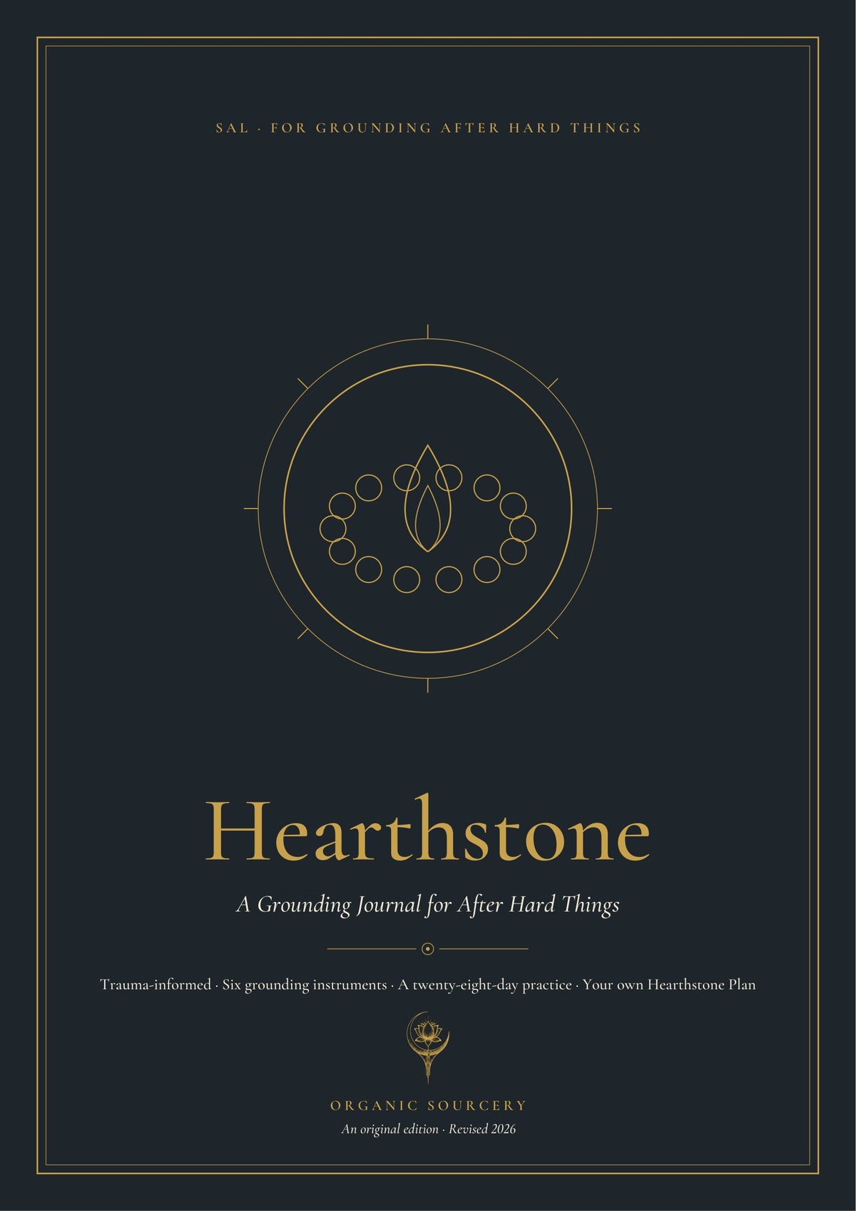 Hearthstone | A CBT-Informed Grounding Journal for After Hard Things