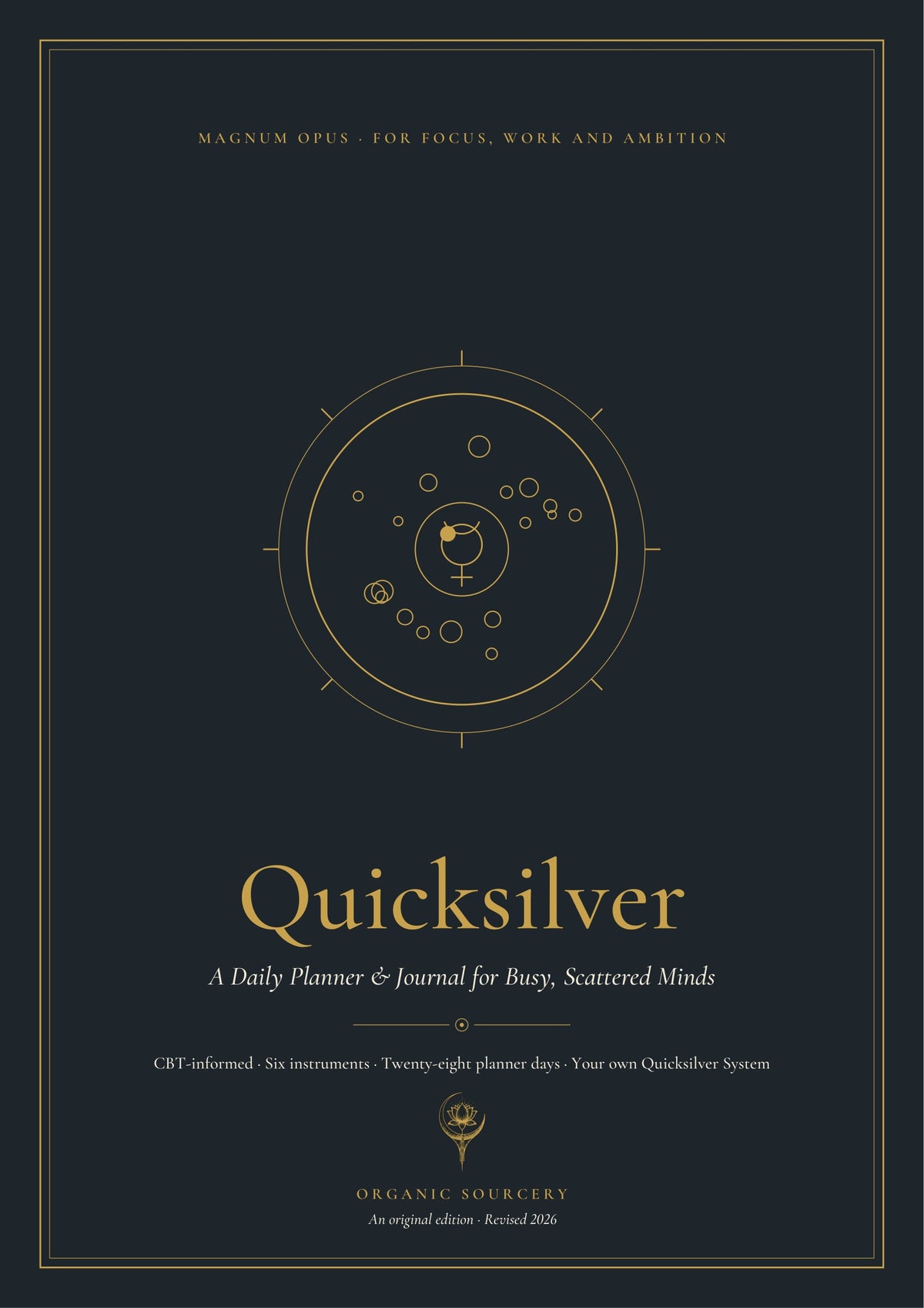 Quicksilver | A Focus Journal for Busy, Scattered Minds