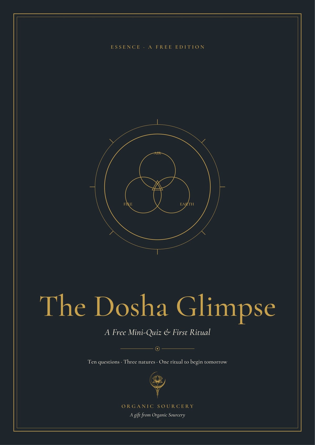 The Dosha Glimpse | A Free Mini-Quiz & First Ritual