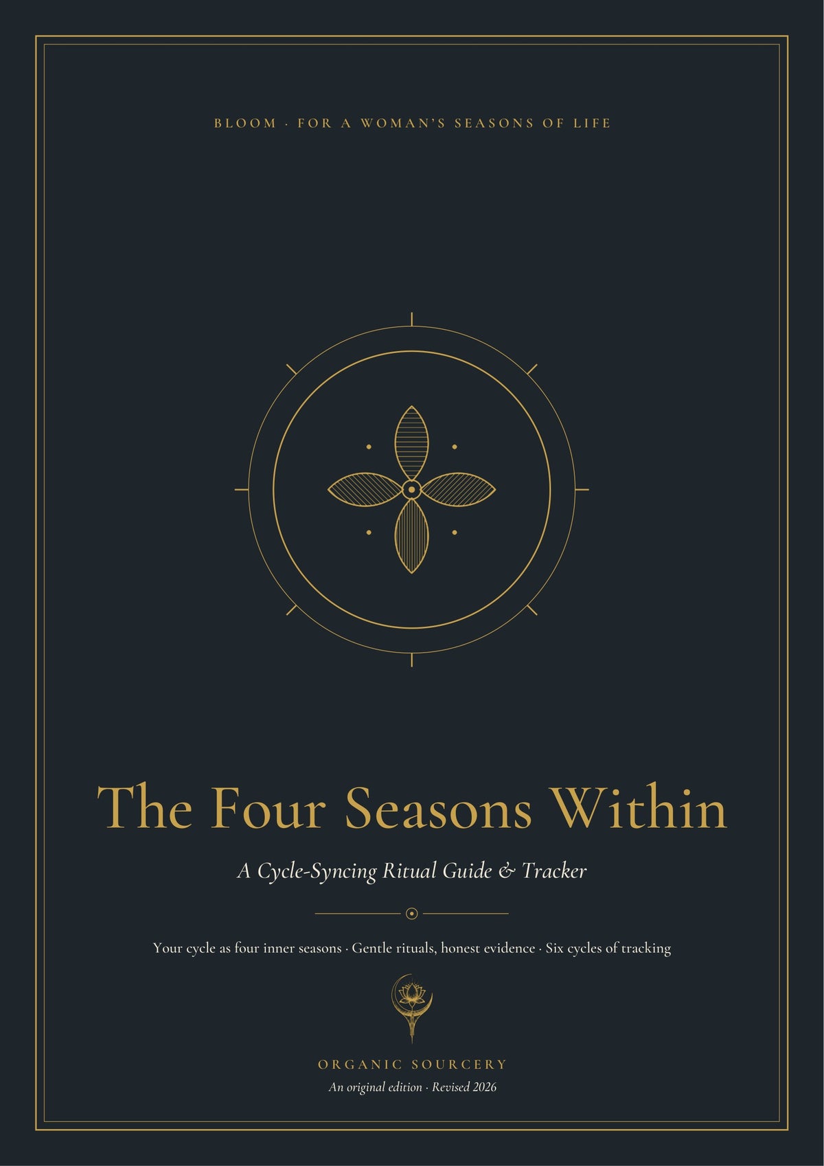 The Four Seasons Within | A Cycle-Syncing Ritual Guide & Tracker