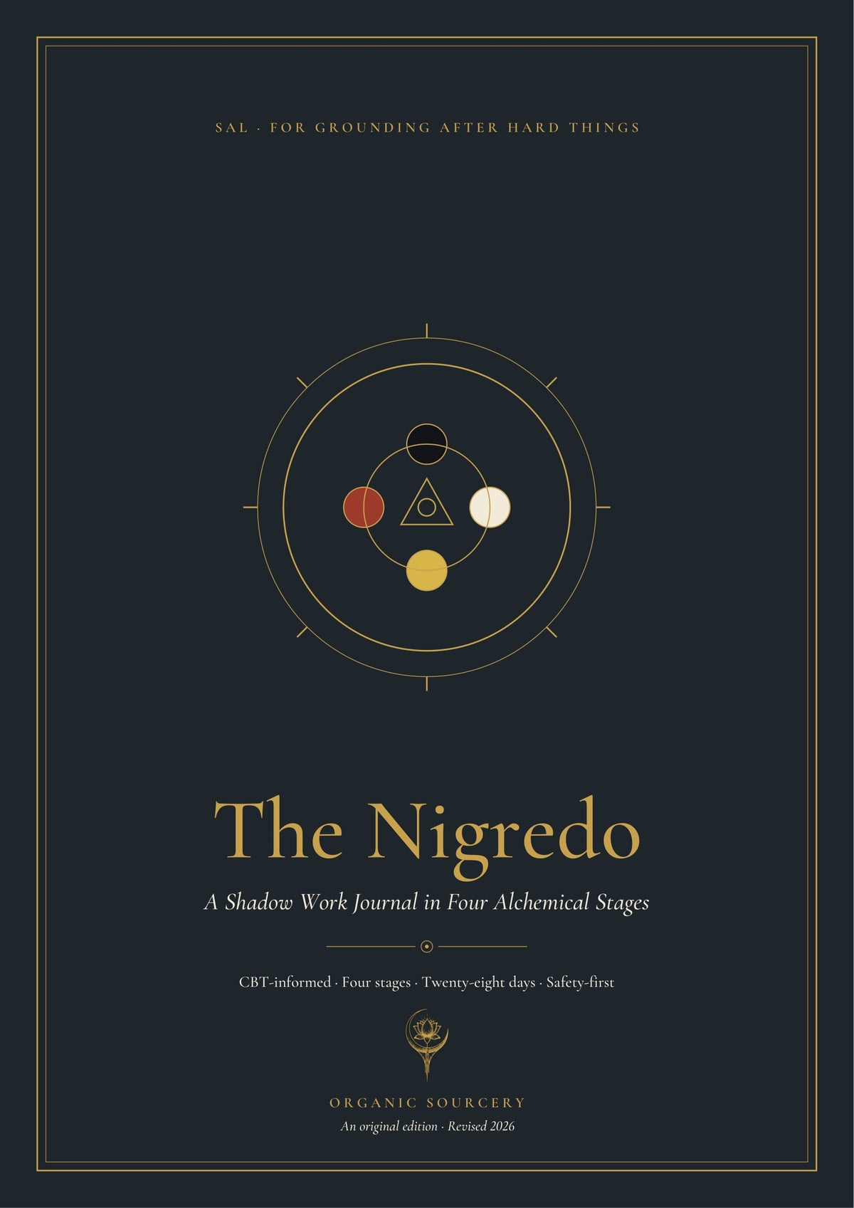The Nigredo | A Shadow Work Journal in Four Alchemical Stages