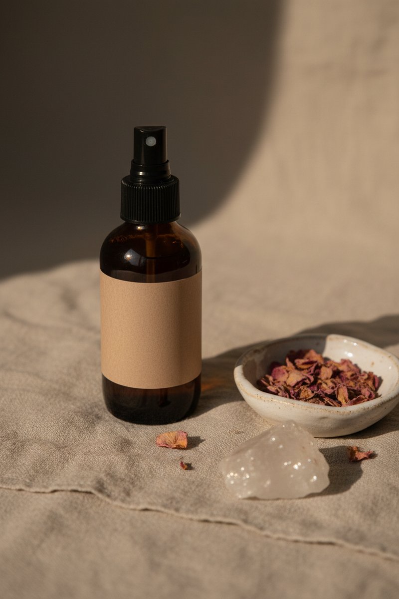 Organic Sourcery – Rose Water Mist – Calming Aromatic Pause