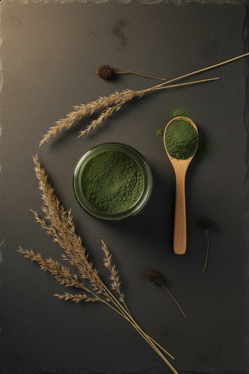 Organic Sourcery – Green Clay & Sea Kelp Mask – Weekly Reset